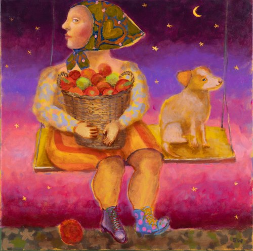 W sadzie, 2025, Emilia Waszak