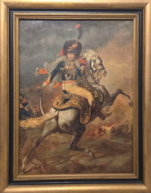 Oficer Gwardii Cesarskiej (reprodukcja), Theodore Gericault
