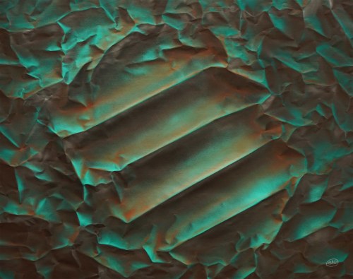 Timecast Bronze z cyklu Metallic Worlds, 2025, Paweł Bienkiewicz