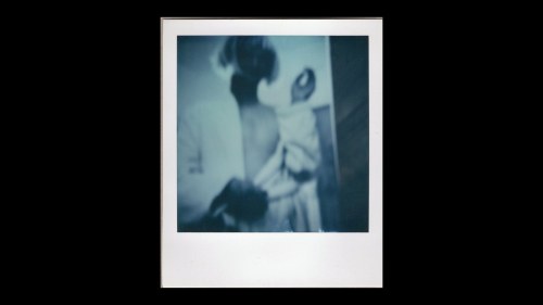 Gdybym była chłopcem byłabym drag?, polaroid, 8,8 cm x 10,7 cm, Monika Kossak