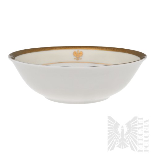 Porcelana Śląska dla Ministerstwa Spraw Zagranicznych, Studio Design Collection, III RP - Miseczka Porcelanowa ze Złoceniami