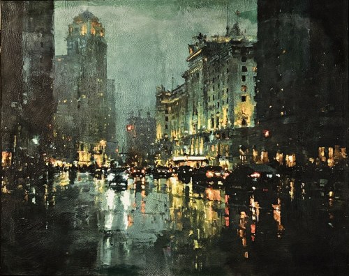City Lights II, Jan Wysocki