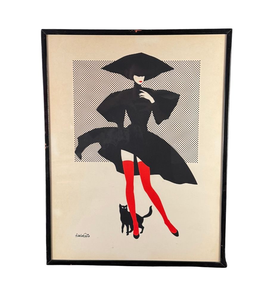 Amleto dalla Costa, Cat Woman (poster) - Amleto dalla Costa