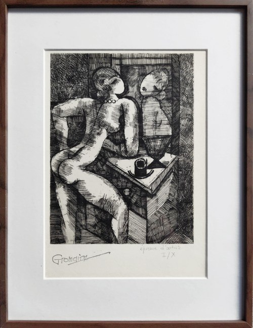 Nu se mirant, Marcel Gromaire