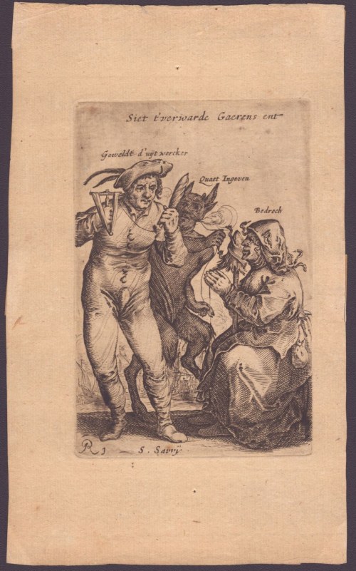 Chłopi i żebracy Salomona Savery'ego, według Pietera Jansza. Quast,, Salomon Savery