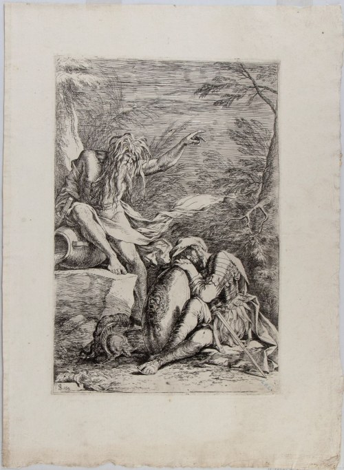 Salvator Rosa The Rest of Aeneas,, Salvator Rosa
