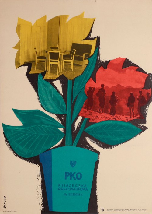 PKO - książeczka oszczędnościowa, 1956, Zbigniew Kaja