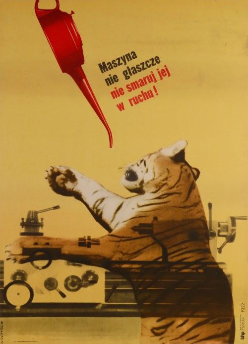 Maszyna nie głaszcze, nie smaruj jej w ruchu, 1970, Roman Szałas