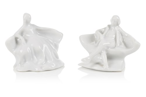 Figurki "Markiz" i "Markiza", Polskie Fabryki Porcelany "Ćmielów" i "Chodzież", Franciszek Kalfas