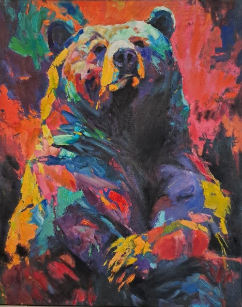 Vivid bear, John Wysocki