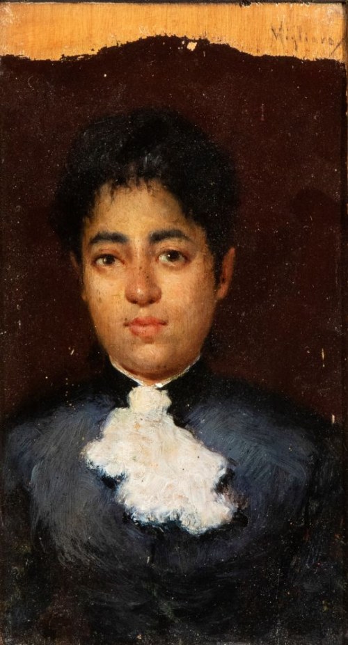 Portret młodej damy, 1885, Vincenzo Migliaro