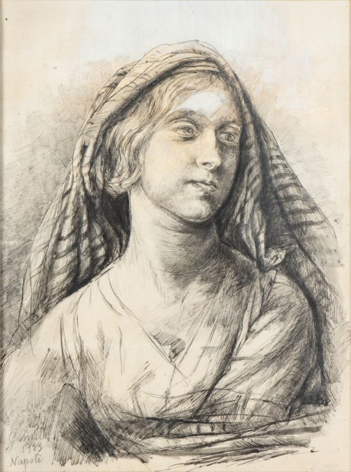Portret chłopa, 1913, Vincenzo Gemito