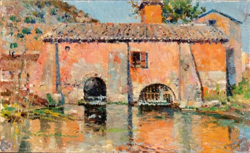 Źródło Feronia w Terracinie, Antonio Maria de Reyna Manescau