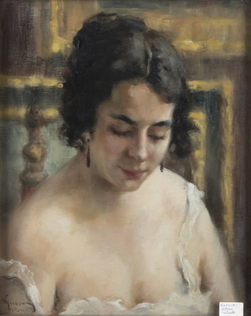 Portret kobiety, 1923, Vittorio Gussoni