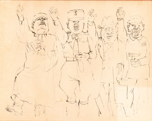 Einer für alle, alle für einen, 1940s, George Grosz