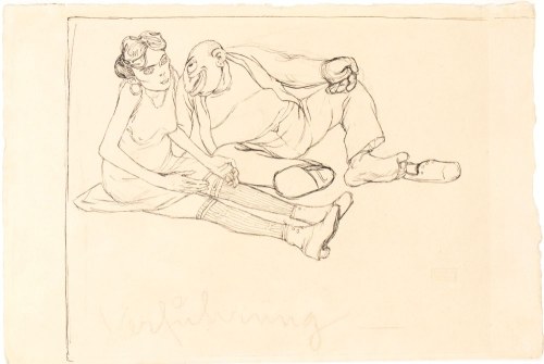 Verfuhrung, 1905 ok., Jules Pascin