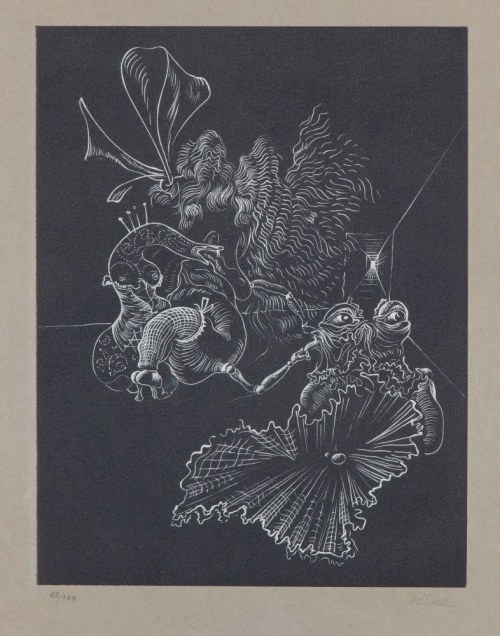 La domande en mariage, 1972, Hans Bellmer
