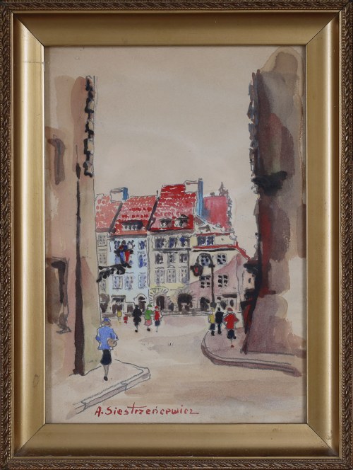 Rynek Starego Miasta w Warszawie, Antoni Siestrzeńcewicz