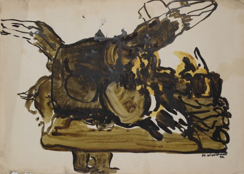 Kompozycja abstrakcyjna. 1970, Stanisław Wiśniewski