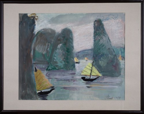 Na jeziorze, 1958, Józefa Wnukowa