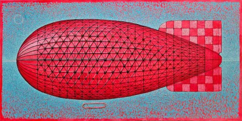 Red Zeppelin, 2025, Grzegorz Klimek