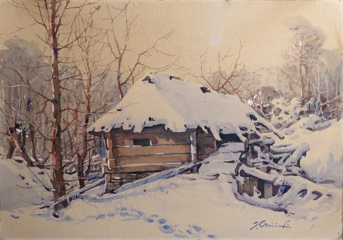 CHATA W ŚNIEGU, Stanisław Gibiński