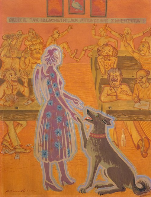 DOZWIERZĘCENIE LUDZI, 1955, Marian Konarski
