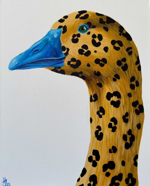 "Leopard", 2025, Ivanka Nechyporuk