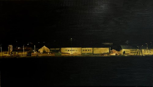 "Pejzaż nocny",, Wiktoria Janik