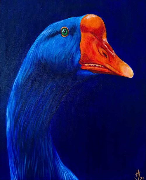 "Goose", 2025, Ivanka Nechyporuk