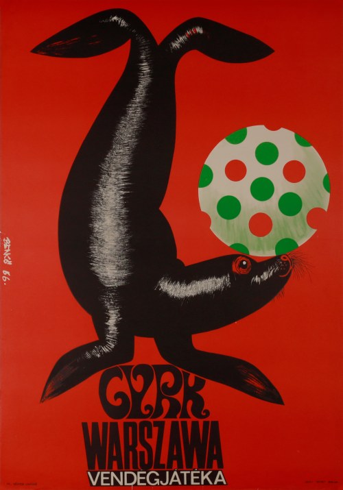 Cyrk, Warszawa, 1966, Sandor Benko