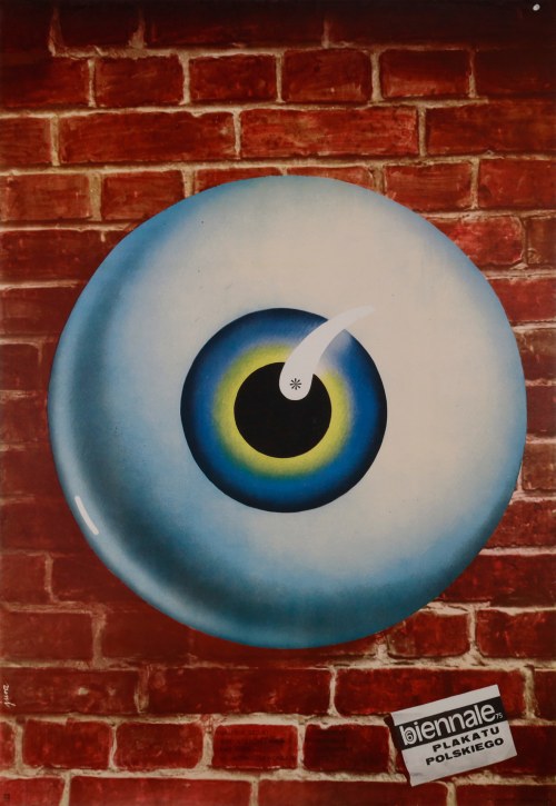 6. Biennale Plakatu Polskiego, BWA Katowice, 1975, Tomasz Jura