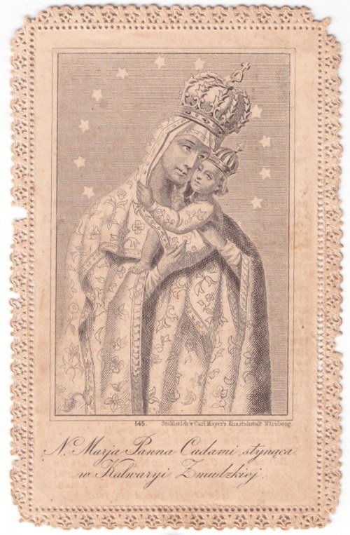 Madonna Matki Bożej Kalwaryjskiej ze Żmudzi, Carl Mayer