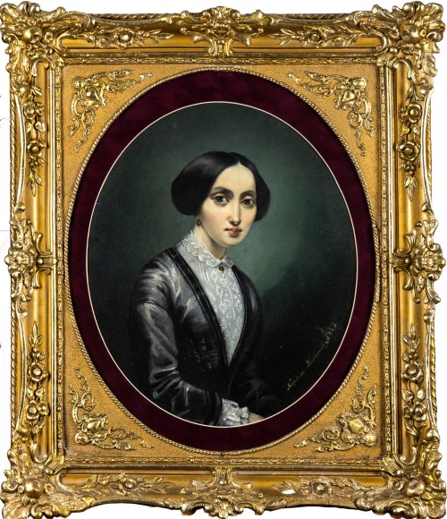 Portret kobiety, Napoleon Iłłakowicz