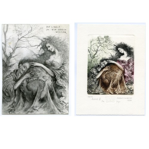 Ex libris Dr Eva Maria Wimmer, Marius Liugaila