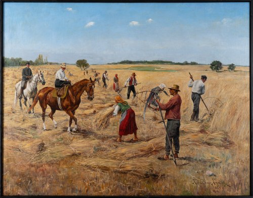 Żniwa, 1924, Karol Wierusz-Kowalski