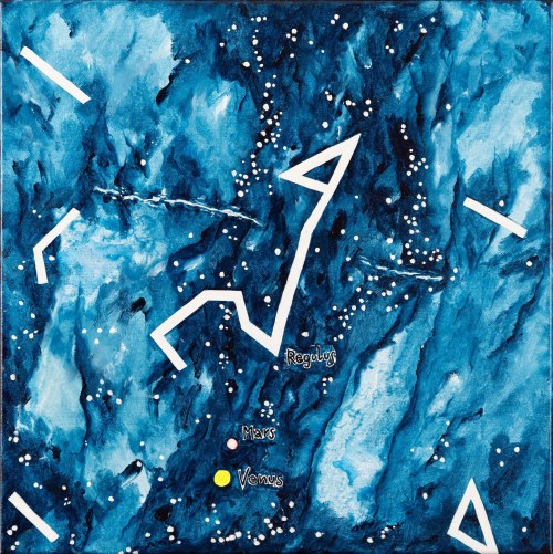 Venus Mars Regulus (Kathmandu), 2023, Adam Rzepecki