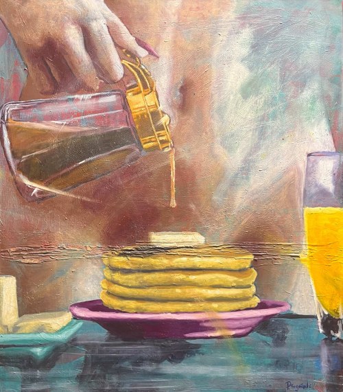 American Breakfast, 2023, Przemysław Długołęcki