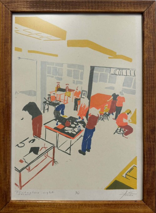 Printmakers night 25.01.2025, 2025,, Jacek Machowski