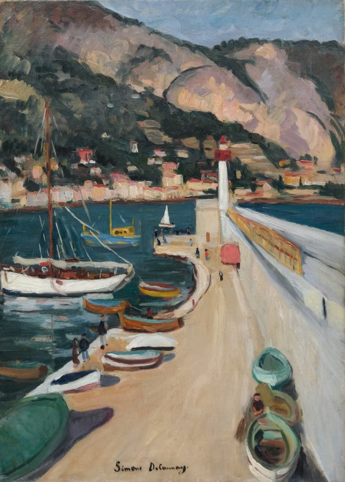 Port w Eze sur Mer, Simone Delaunay