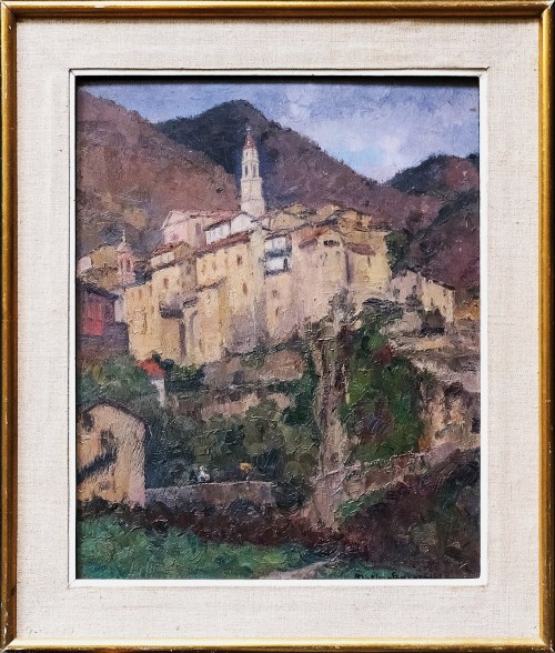 Pejzaż z Luceram, 1938, Charles Martin-Sauvaigo