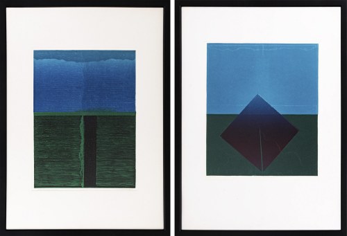 Linie poziome. Pejzaż, 1999, Ryszard Gieryszewski