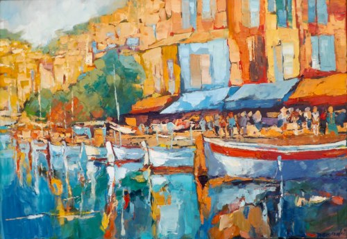 Port Cassis, 2017 r., Roman Gruszecki