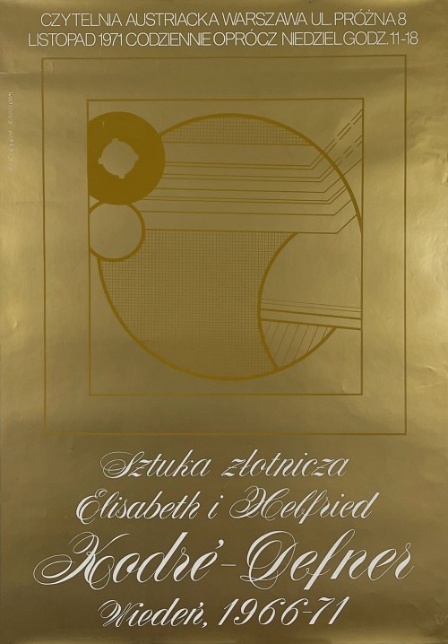 Sztuka złotnicza - Wiedeń, 1966-1971, Andrzej Bertrandt