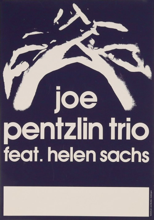 feat. Helen Sachs, Joe Pentzlin Trio