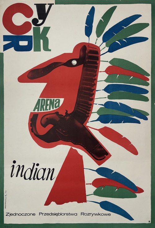 Cyrk. Arena Indian, 1963, Józef Mroszczak