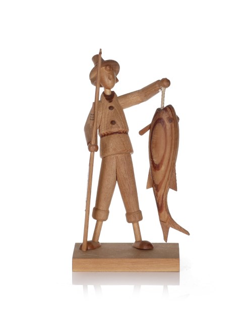 Stefan BYLINIAK, Figurka "Rybak", Bronisław Borowik