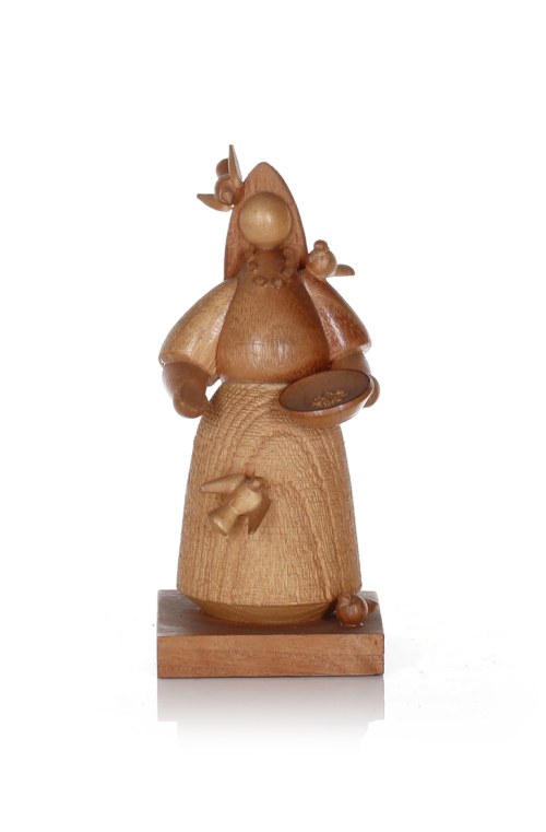 Stefan BYLINIAK, Figurka "Kobieta karmiąca ptaki", Bronisław Borowik
