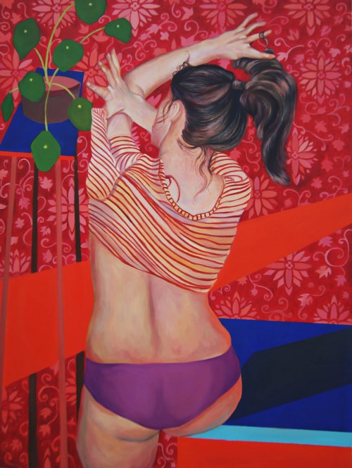 Girl in red, 2019, Katarzyna Jakubowska