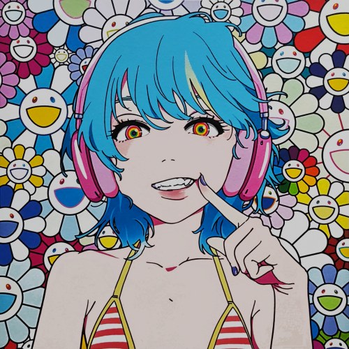 Tokio), Smile 02, Takashi Murakami